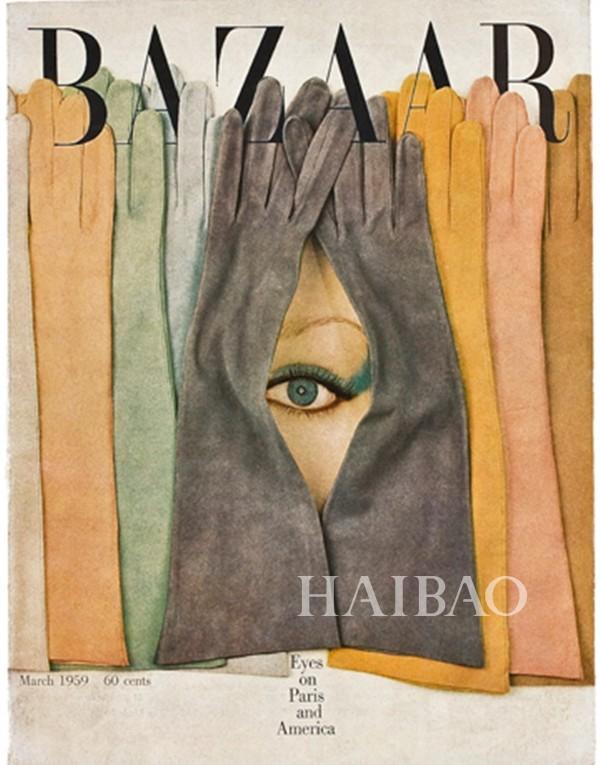 《Harper's Bazaar》1959年3月刊封面