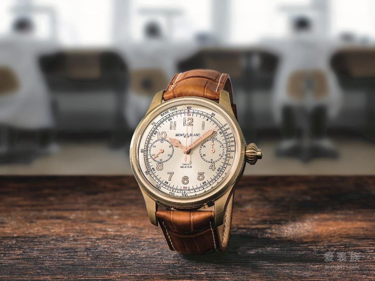 复古腕表展现顶级工艺：万宝龙1858系列青铜腕表